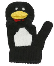 Children's Merino Wool Penguin Mitten